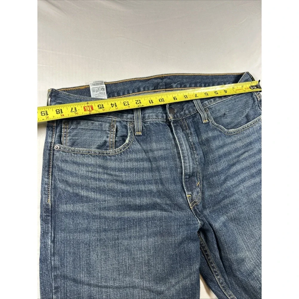Levis 559 Jeans Mens 36x30 Blue Straight Leg Five Pocket Denim Classic Pants